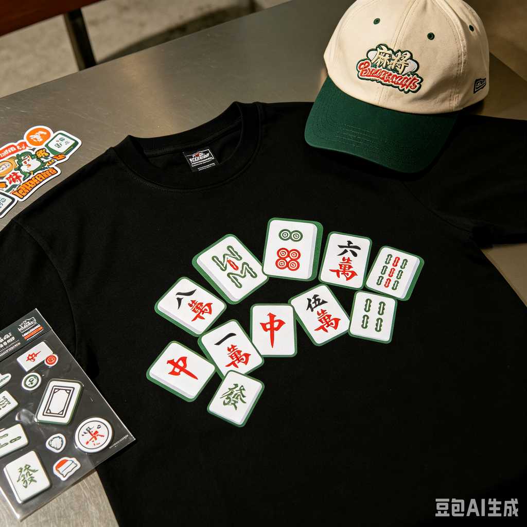 large print mahjong set